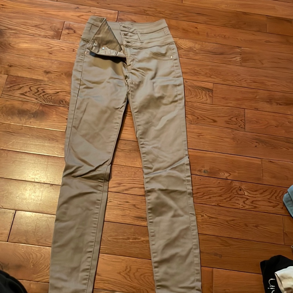 Tan colored jean
